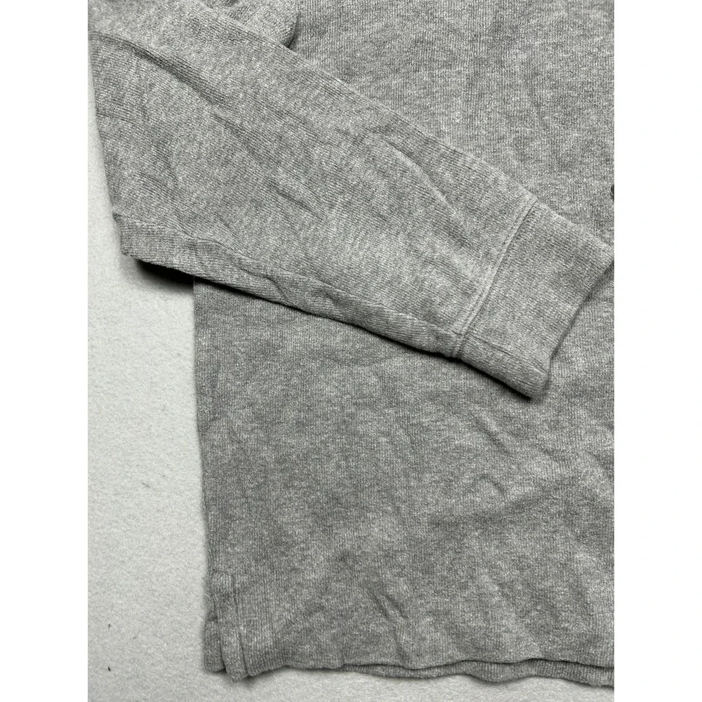 Polo Ralph Lauren Quarter Zip Pullover Cotton Gray Large Mens